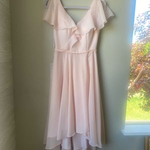 Soft pink dress